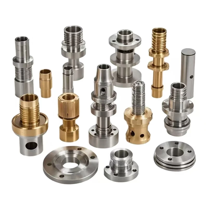 

CNC stainless steel/copper alloy precision machining multi-style mechanical connection and transmission parts