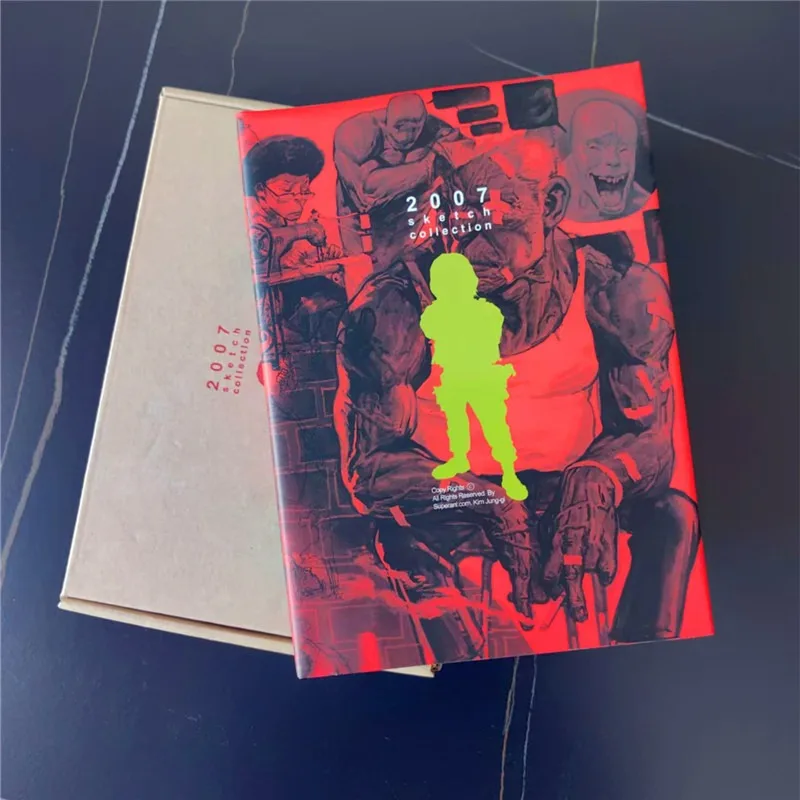 Kim Jung Gi Artwork 2007 Art Book Korean Original Sketch Collection Manuscripts Drawings Human Figure Perspective Korean Artist