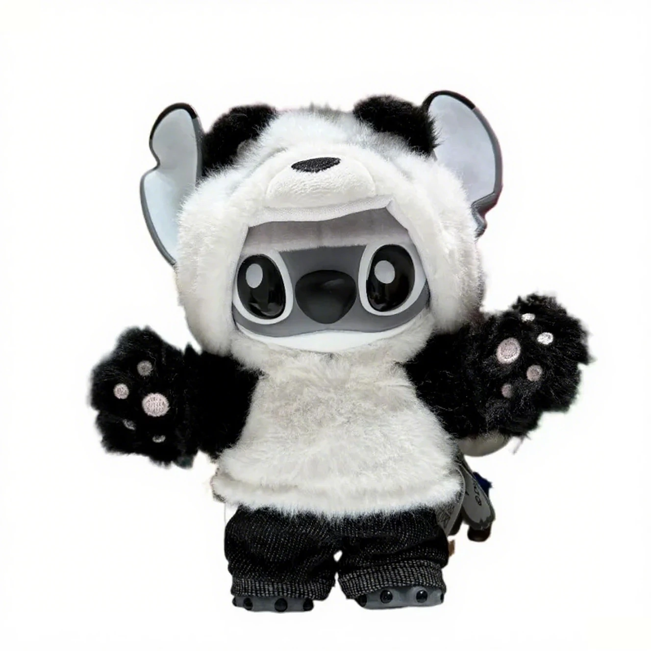 Disney Genz Street Series Blind Box Panda Stitch Vinyl Plüsch Schlüsselanhänger Limited Edition Sammleranhänger Geschenk für Fans