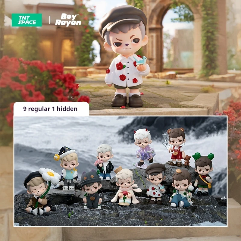 Rayan 3rd Generation All Things Growth Series Blind Box Trendy Cartoon Exquisite Desktop Model Ornament Mysterious Box Toy Gifts