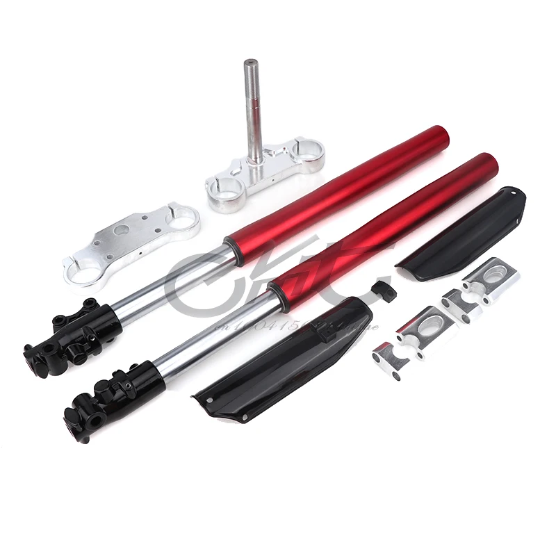 710mm Front fork shock absorber suspension used set for Apollo Kawasaki Motocross Modified Parts 6 colors