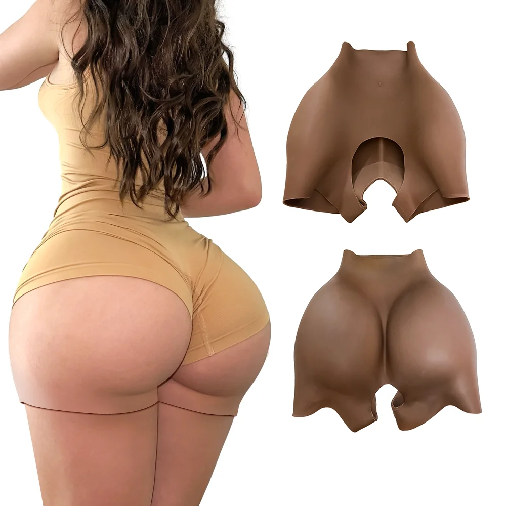 Tummy Slimming Big 3Cm Hips 1.5Cm Buttocks Padding Shaper Silicone Shapewear For African Women Butt Enhancing Pants Shapere