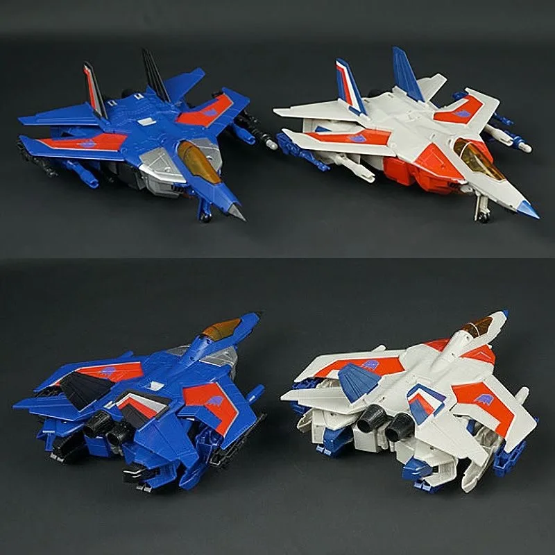 Takara Tomy Hasbro 트랜스포머 IDW LG07 Jetfire Skyfire Starscream Thundercracker 취미 선물 로봇 소장 장식 장난감