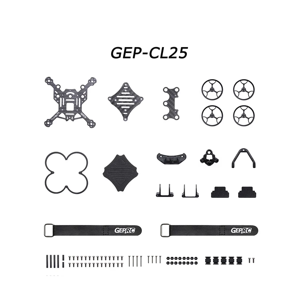 GEPRC-GEP-CL25 Frame Parts Suitable for CineLog 25 HD Drone Replacement Repair Part for RC DIY FPV Freestyle Drone Accessories