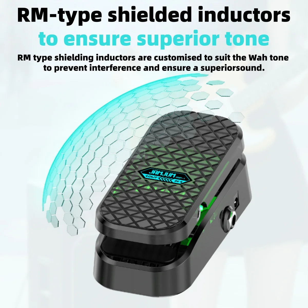 حجم MP-1/دواسة وا: التناظرية النقية والتحكم في مستوى الصوت النشط/23 ° سفر واسع/مؤشر LED/الميزات دواسة مغو محمية RM #3