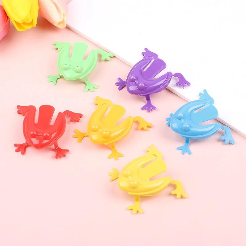 50 шт., мини-конфеты цвета, прыгающая прыжку, лягушка, прыгающая Непоседа, классическая игрушка, средство для снятия стресса, детские товары для дня рождения