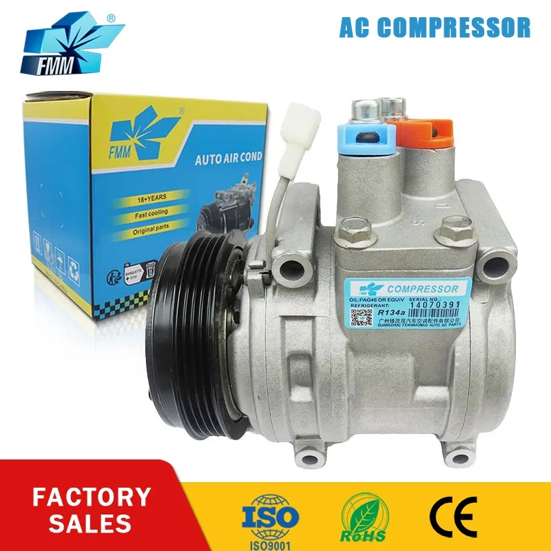 

FMM SP10 Air Conditioning AC Compressor for Chevrolet Laveo 2001-2008 720171 95925478 95955943 96416373