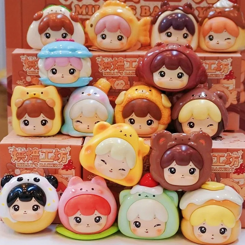 

Новая оригинальная серия Milly Baking Workshop, мини-слепая коробка, милое украшение для настольного автомобиля, модная игрушка-сюрприз, подарок для девочек