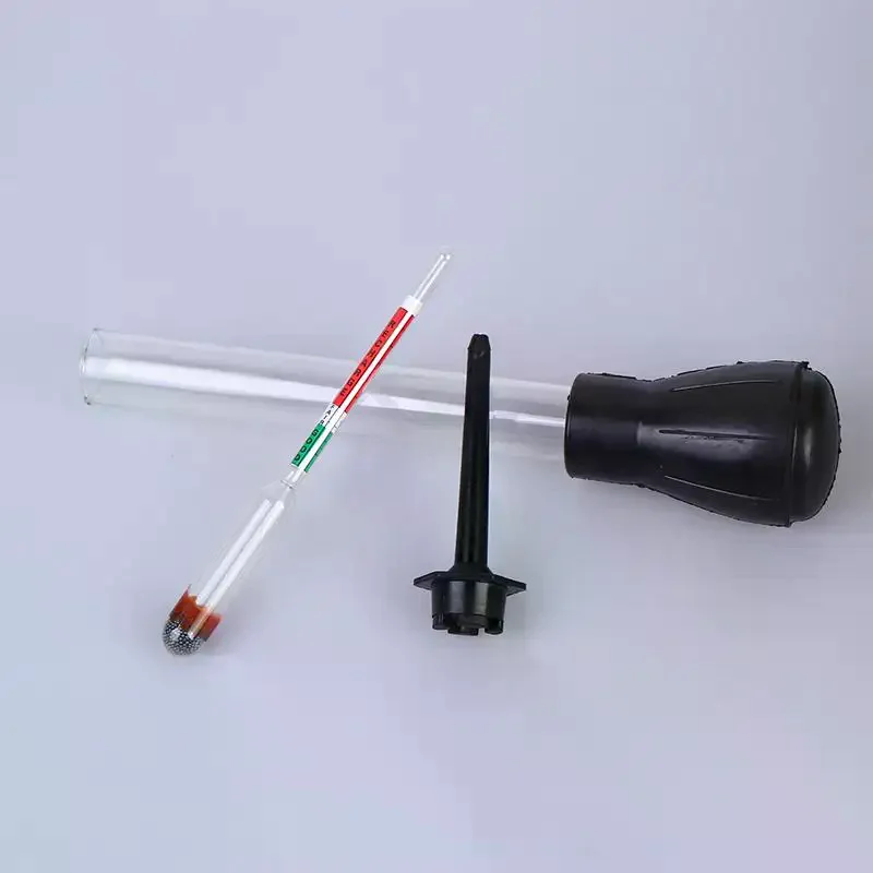 Battery Hydrometer 1.10-1.30 Battery Electric Density Meter Electric Gravidness Suction Acid Tester Electrolyte Lead Flooded
