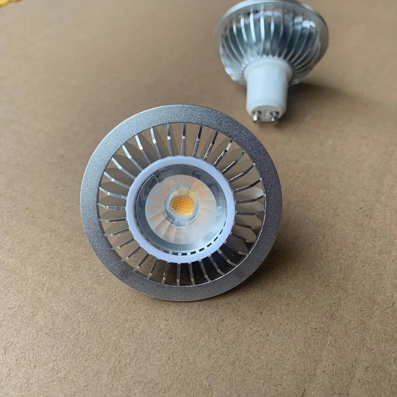 

Dimmable AR70 BA15D LED Spotlight 7W COB GU10 LED Bulb Lamp AC110V 220V DC12V Recessed Ceiling Lamps Spot Light Indoor Lighting