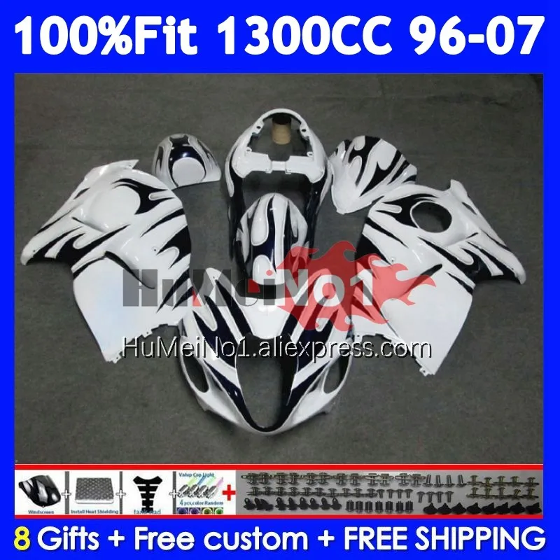 Fairing For SUZUKI Hayabusa GSXR-1300 GSXR Dark blue 1300 CC 125No.25 GSXR1300 1996 1997 1998 1999 2000 2001 02 03 04 05 06 07