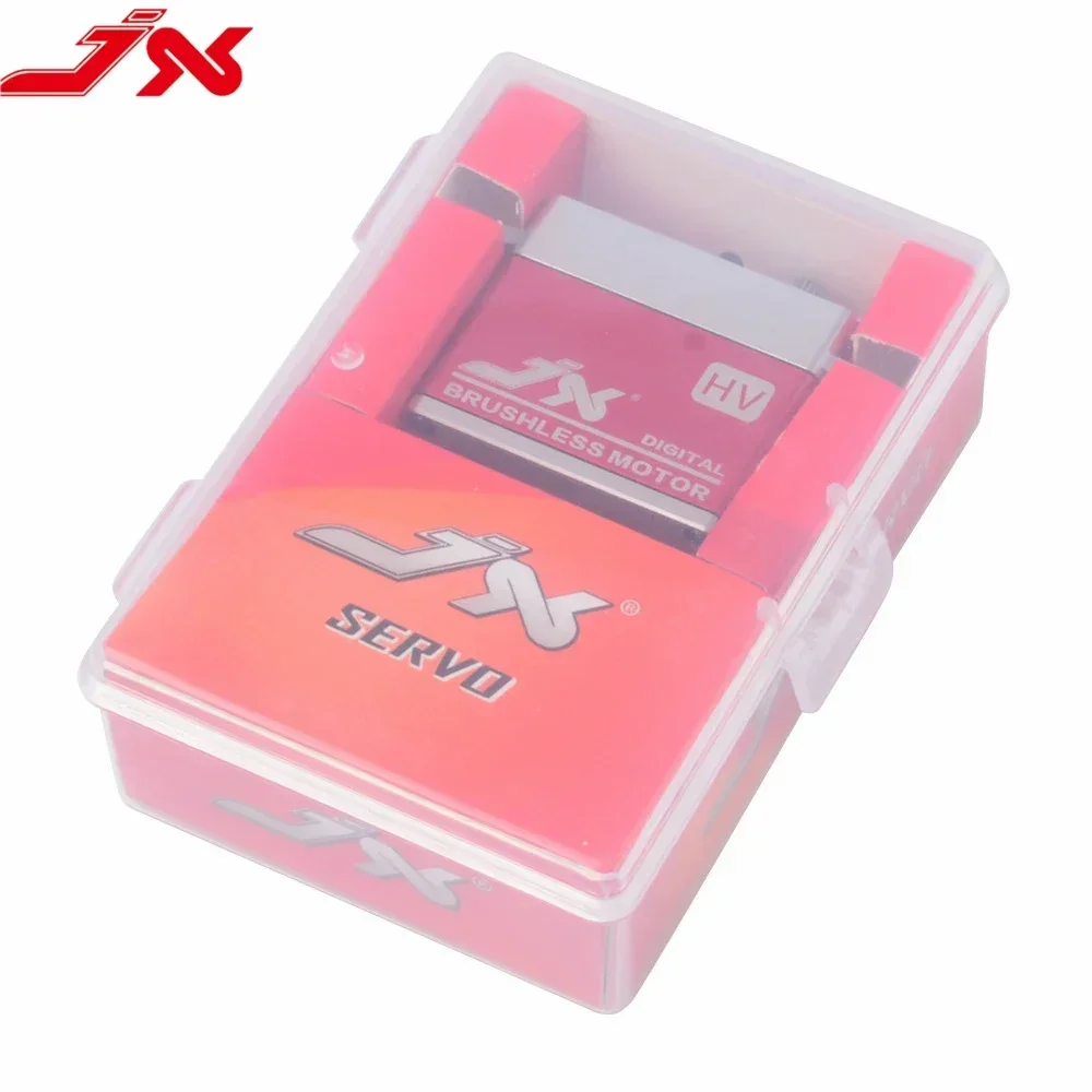 Serwo JX BLS-HV7032MG 32KG.cm@8.4V 70g Serwo Bezszczotkowe Cyfrowe z Metalowymi Przekładniami o Dużym Momencie Obrotowym i Wysokim Napięciu do Samochodów RC i Helikopterów