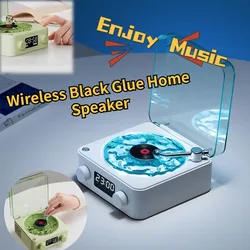 Retro White Noise Bluetooth-compatible Speaker Portable TF Speaker Vintage With Card Sleep RGB Aid Support Subwoofer Light