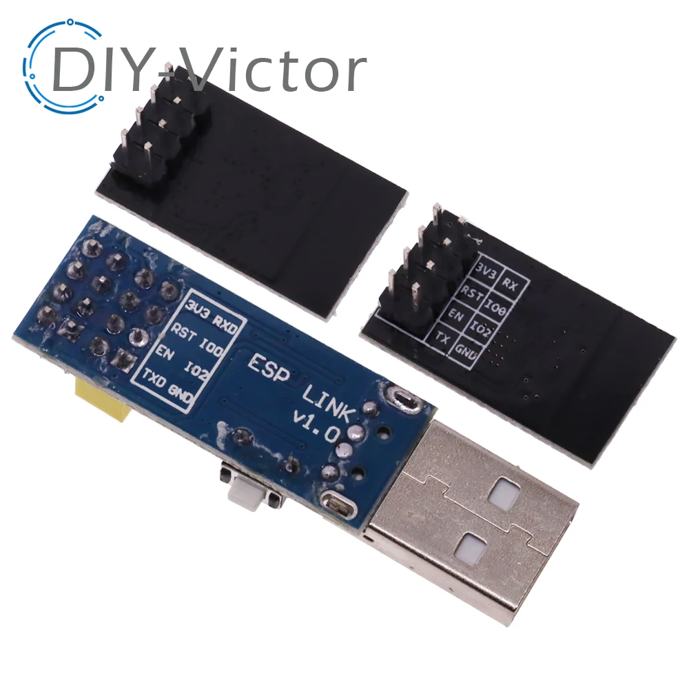 Adopted CH9102 serial port chip ESP8266 ESP-01 ESP-01S Module WIFI Wireless Sensor Switch Relay  Programmer Adapter For Arduino