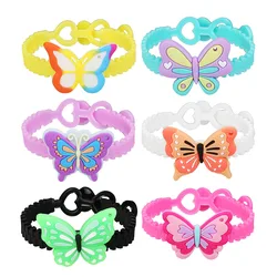 10PCS Colorful Butterfly Bracelet Kids Birthday Party Gifts Children's Surprise Gifts Party Birthday/Baby Shower Party Favor