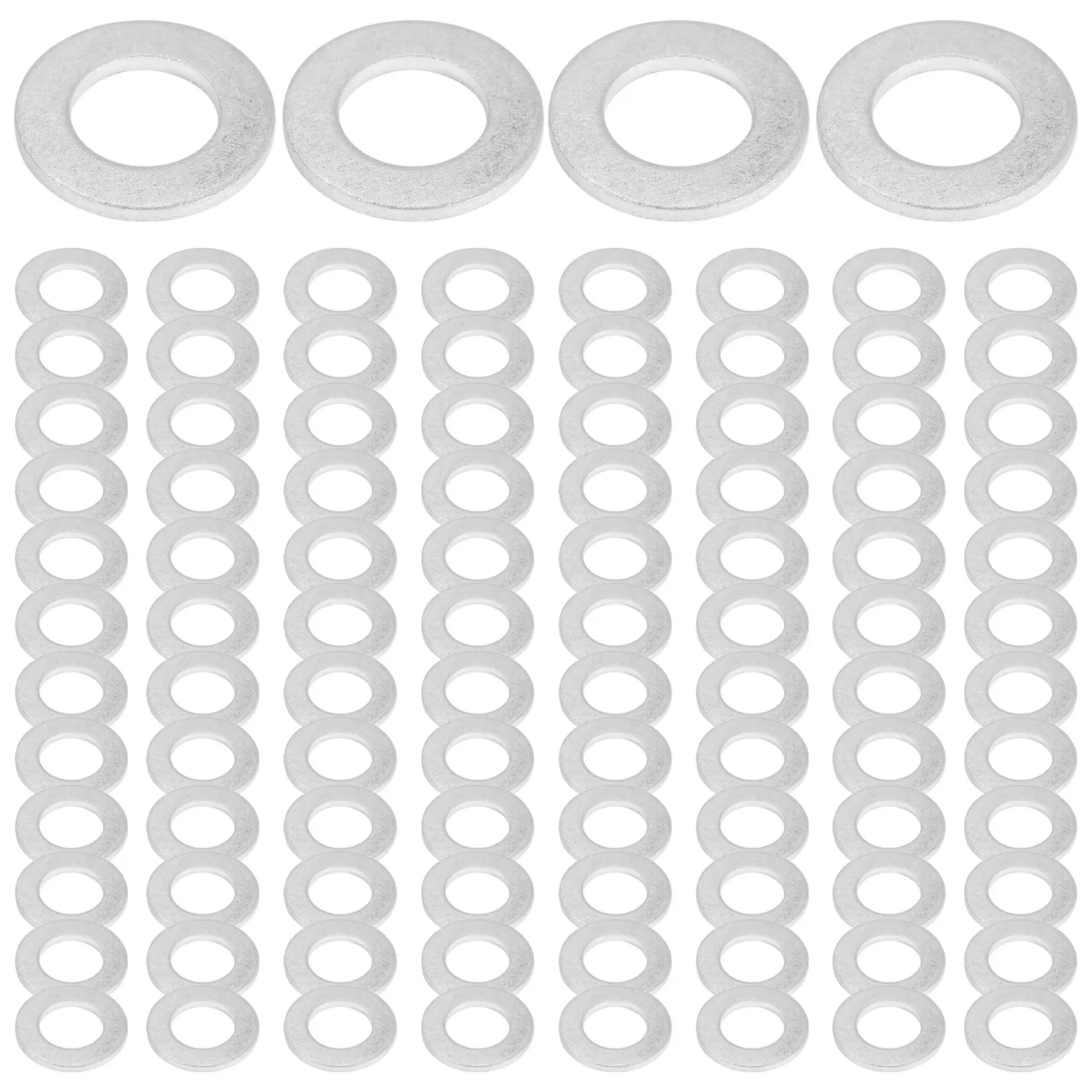 

100PCS Oil Drain Plug Gaskets Crush Washers Seals Rings 12mm Hole for Toyota for Scion for Lexus 90430-12031 9043012031 -A04U