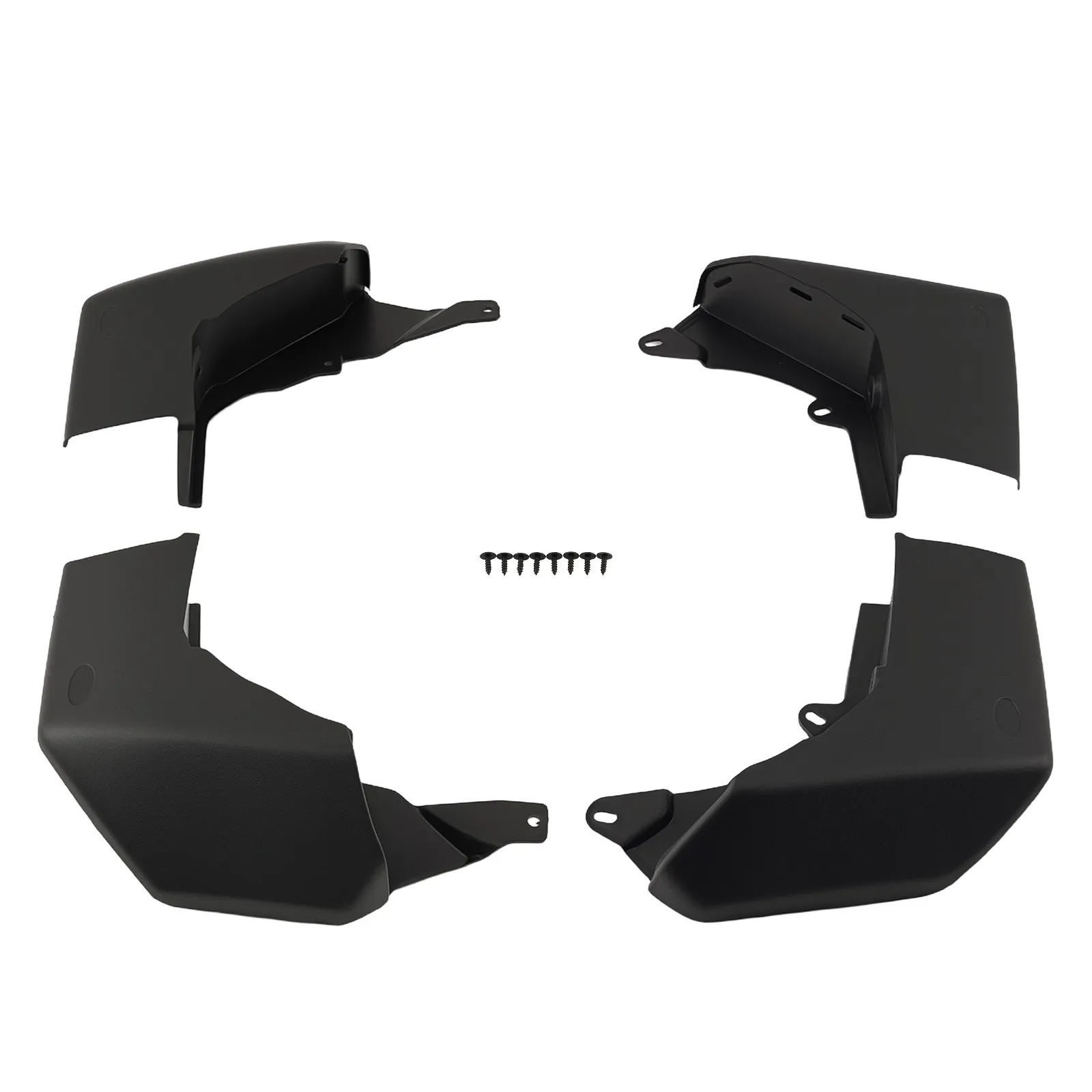 4PCS Mud Flaps Mud Guard Set for Land Rover Discovery 4 2009-2016 Black