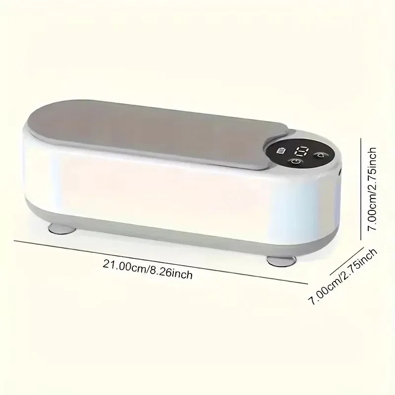 High-Frequency Ultrasonic Glasses Cleaner Machine - Wireless Control, Multi-Purpose Cleaning for Eyewear and Accessories image 6