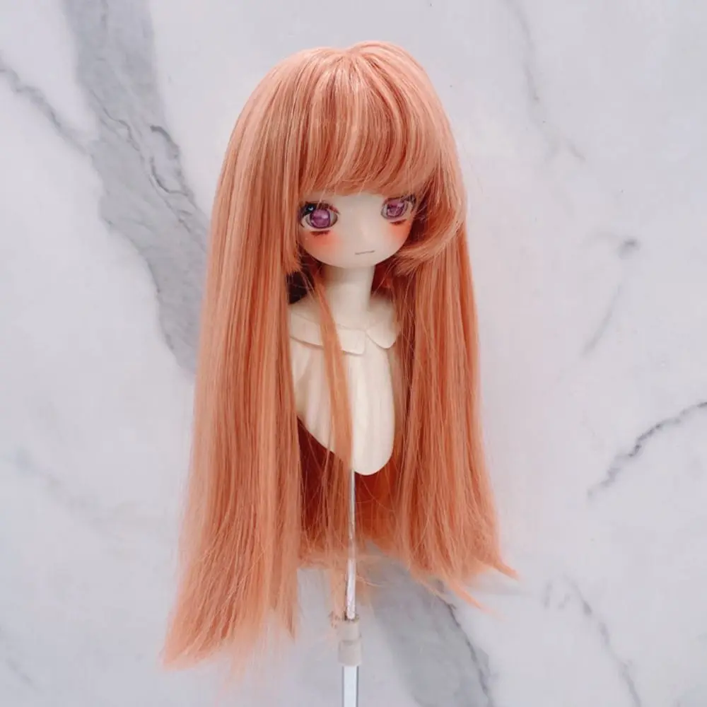 Long hair Doll Wig Hair for 1/4 1/6 BJD Doll High Temperature Fiber DIY Princess Long Wig Dress Up Children Toy Gift Children