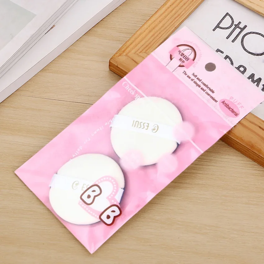 2ชิ้น/เซ็ตเครื่องสำอางค์พัฟฟองน้ำ Air Cushion BB แป้งพัฟ Pads,แต่งหน้า Foundation ครีมฟองน้ำแป้งพัฟ