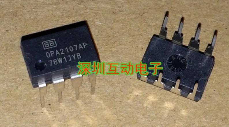 Free shipping   OPA2107AP OPA2111KP DIP-8     10PCS