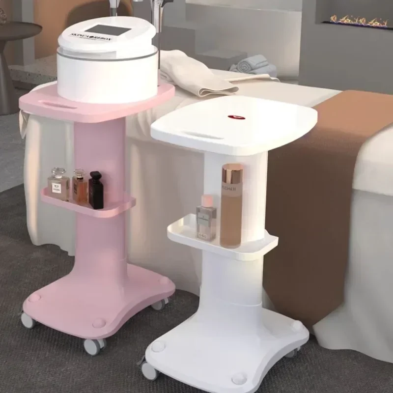Professional Hairdressing Cart Household Trolley Beauty Salon Cosmetic Helper Station Wheels Storage Manicure Support Auxiliary