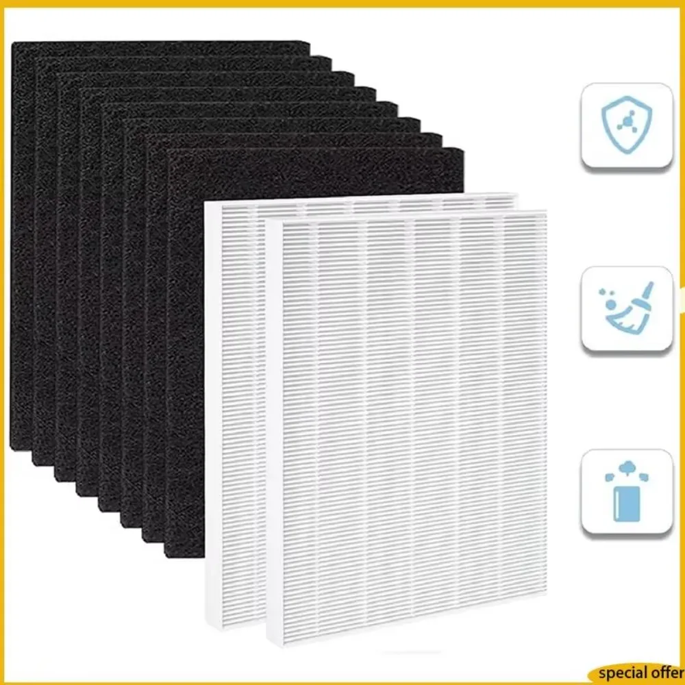A61I AP-1512HH Replacement Filter Replacement For Coway Airmega AP1512HH Air Purifier, 3304899, 2 HEPA Filters & 4 Carbon Filter
