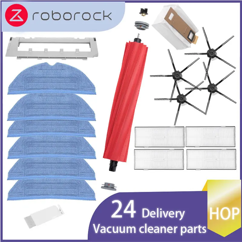 Main Brush For Roborock S7 T7 T7S T7Plus T7SPlus Detachable Roller Brush Robot Vacuum Cleaner  parts Accessories