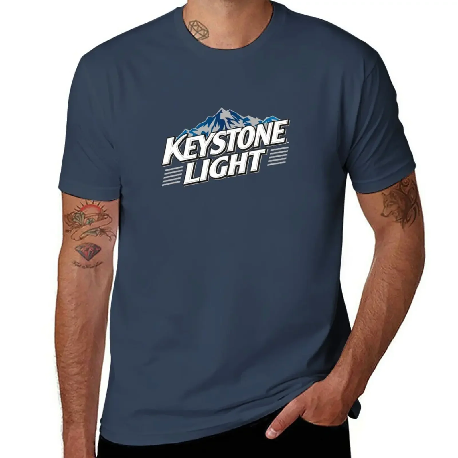 

Keystone Light T-Shirt Short sleeve tee boys animal print mens champion t shirts