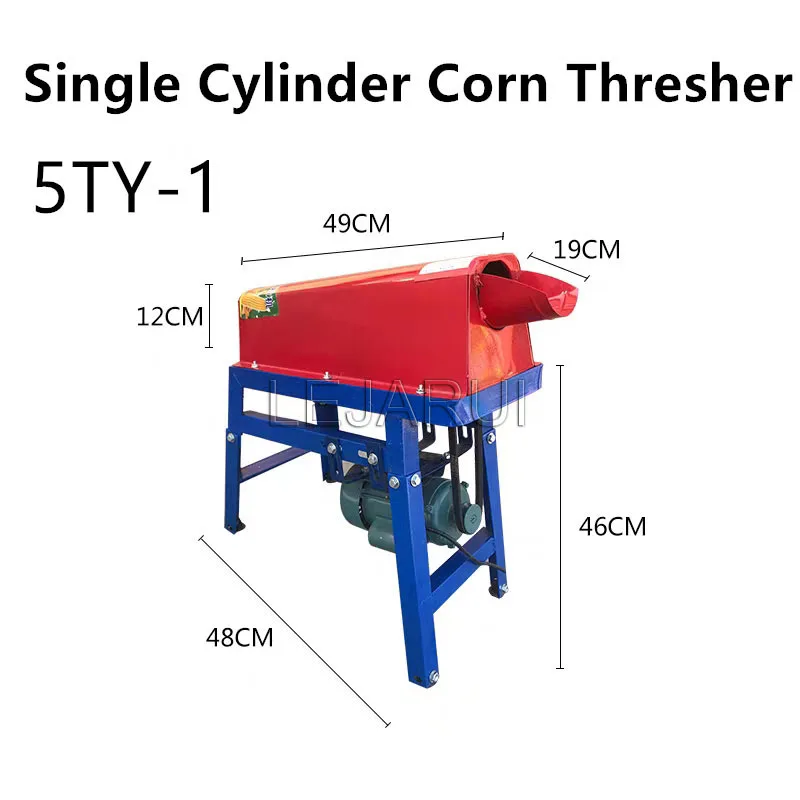 Mini décortiqueuse de maïs, batteuse de puissance de maïs Diesel domestique de haute qualité
