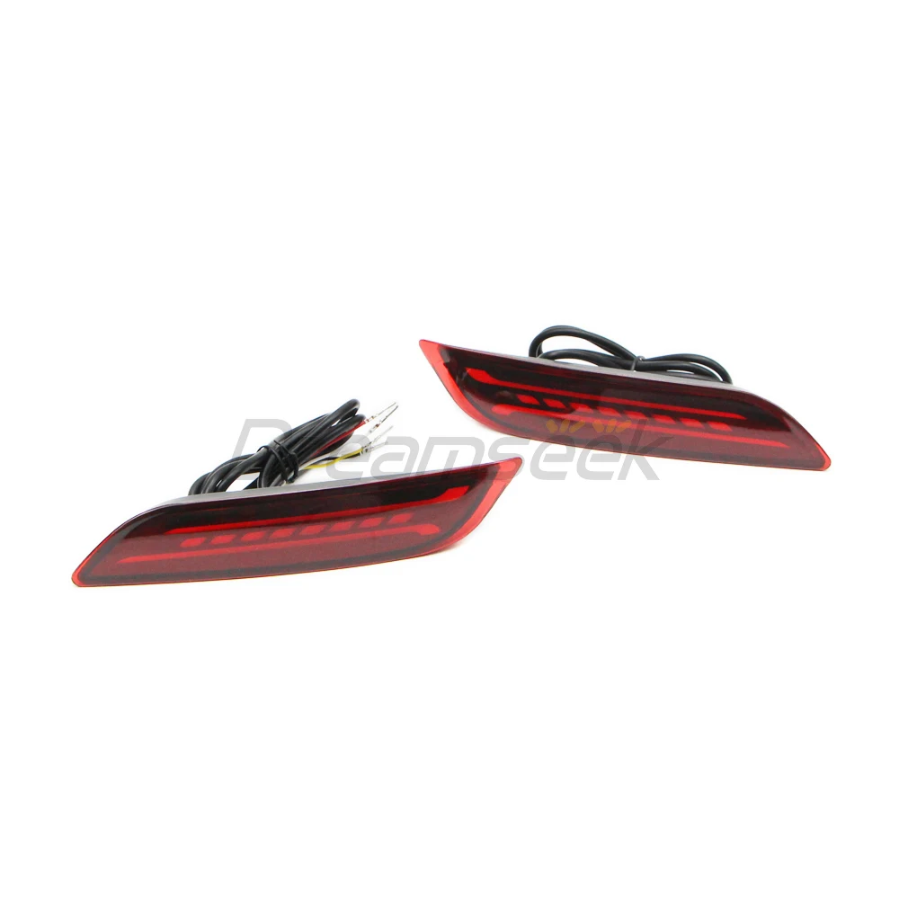 LED Reflector Rear Bumper Tail Light For Toyota Camry XV70 2018 2019 2020 2021 2022 2023 Brake Fog Lamp W/ Dynamic Turn Signal