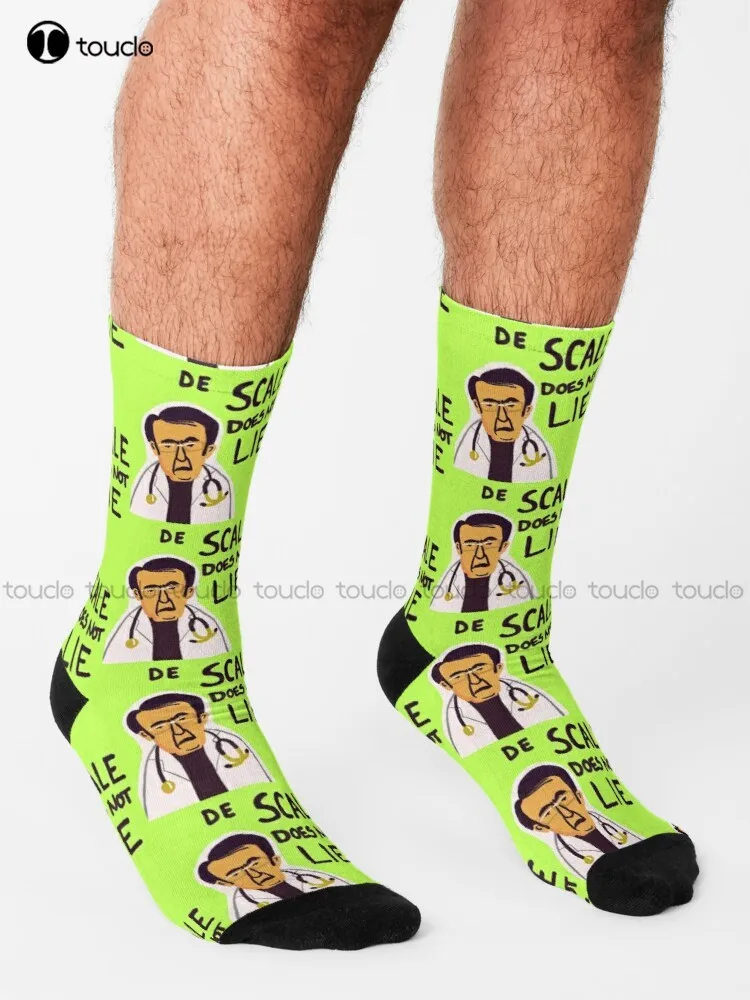 Dr Nowzaradan / Dr Now From My 600-Lb Life: The Scale Does Not Lie Socks Pink Softball Socks Personalized Custom Gift Harajuku