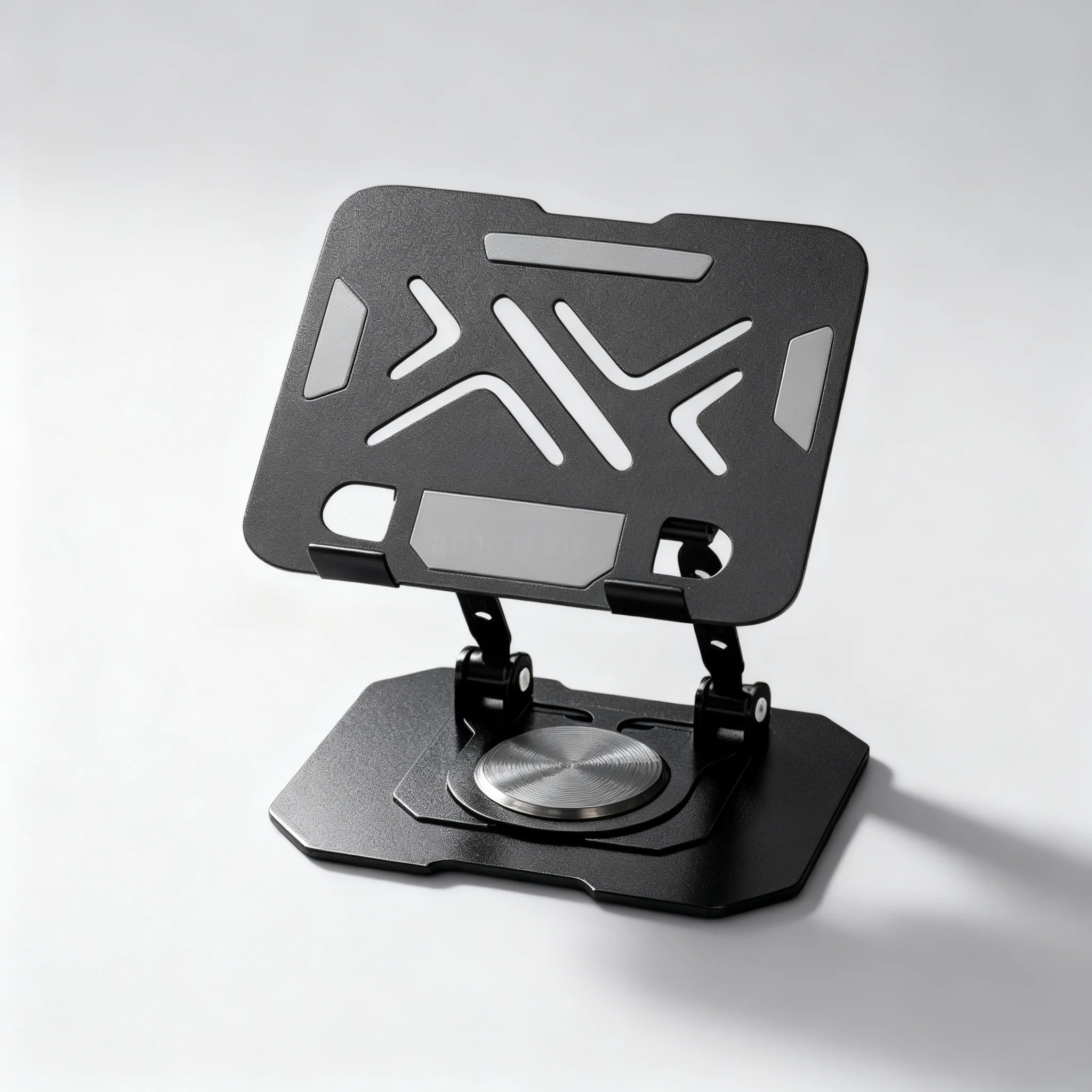 Desktop Rotating Laptop Stand Foldable Tablet Riser Holder Portable Universal Tablet PC Stand for Binge Watching Video 360° Desk