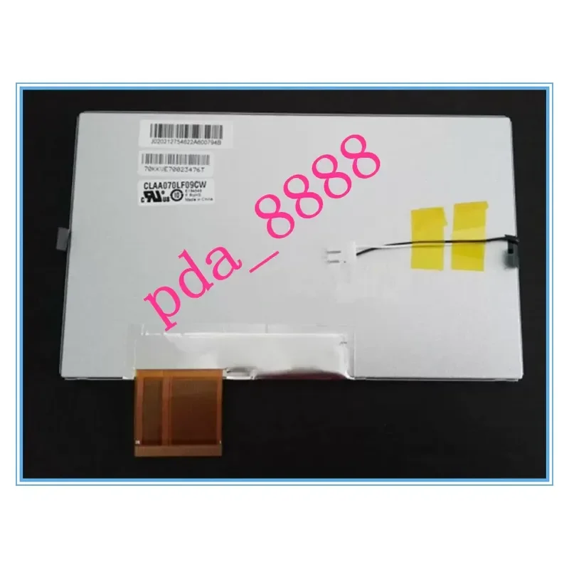 For CLAA070LF09CW 7 Inch Car Navigation DVD Central Control Display Screen Resolution 800x480