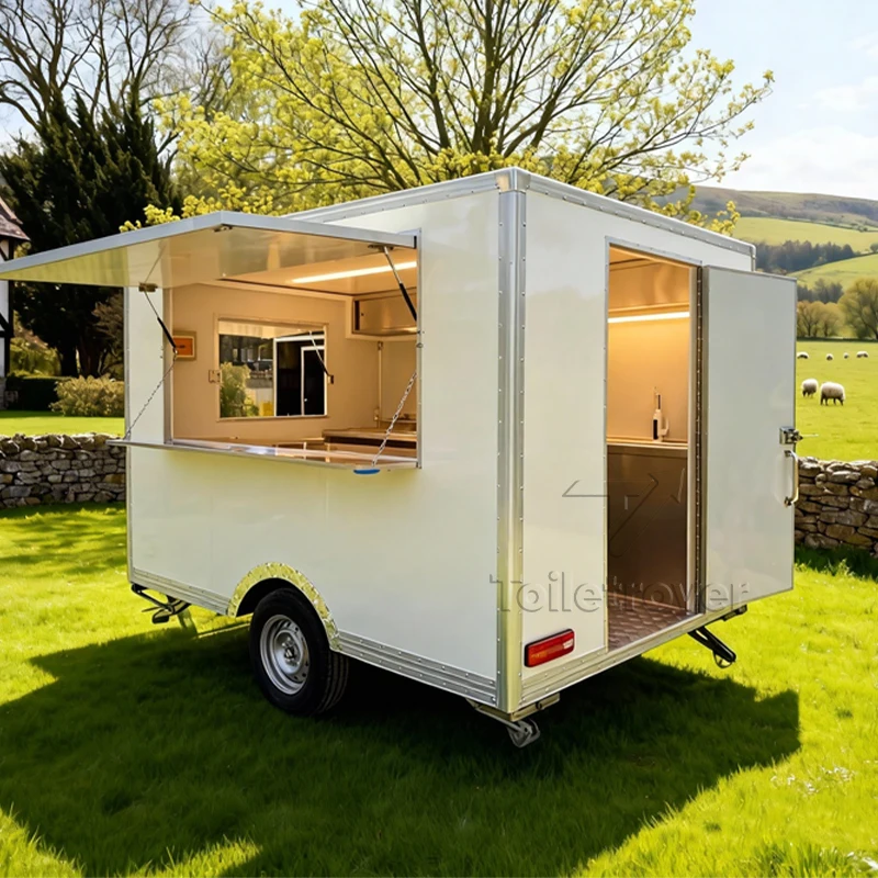 

Small Commercial Conteneur Pour Food Truck French Fries Fully Equipped Food Trailer Mobile Food Truck Trailer for Night Market S