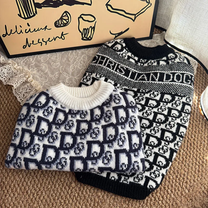Luxury Knit Dog Sweater 2