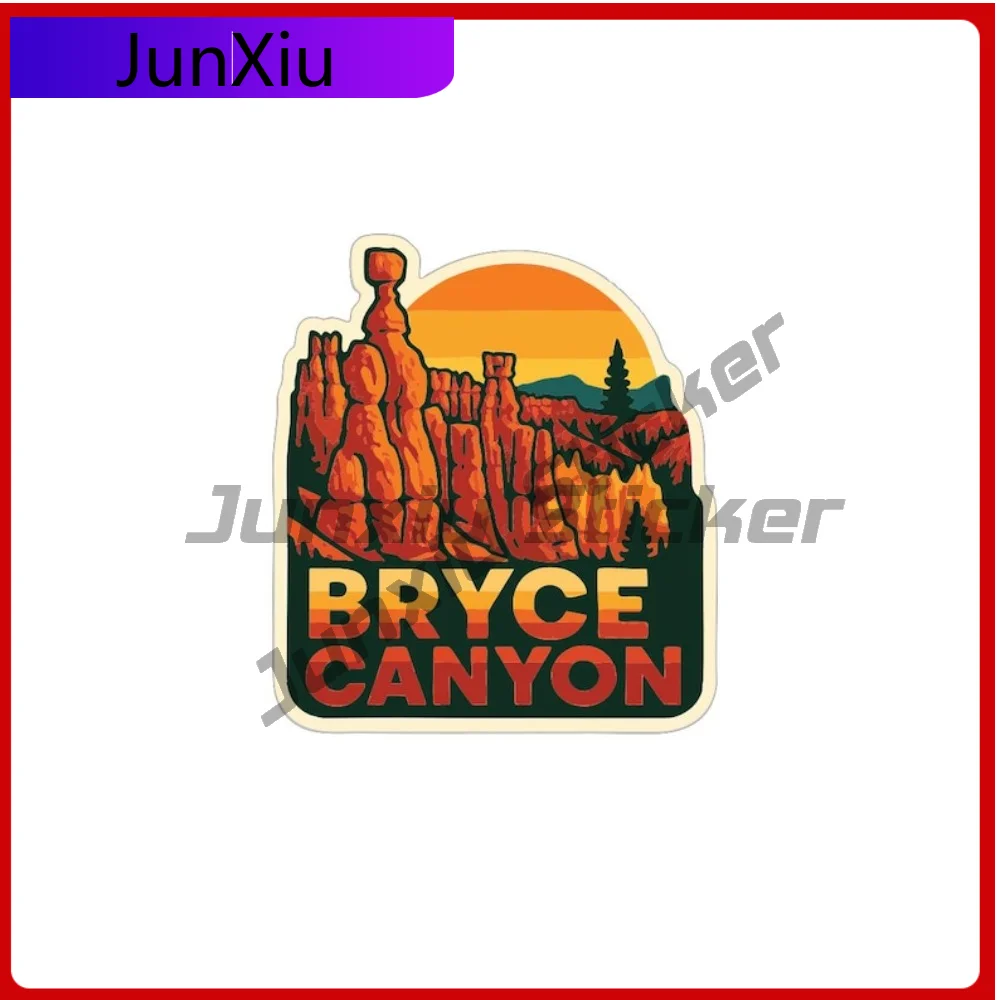 

Bryce Canyon National Park Travel Waterproof Sticker Us National Parks Series Decal Funny Car Decoration Stickers Bumper Laptop