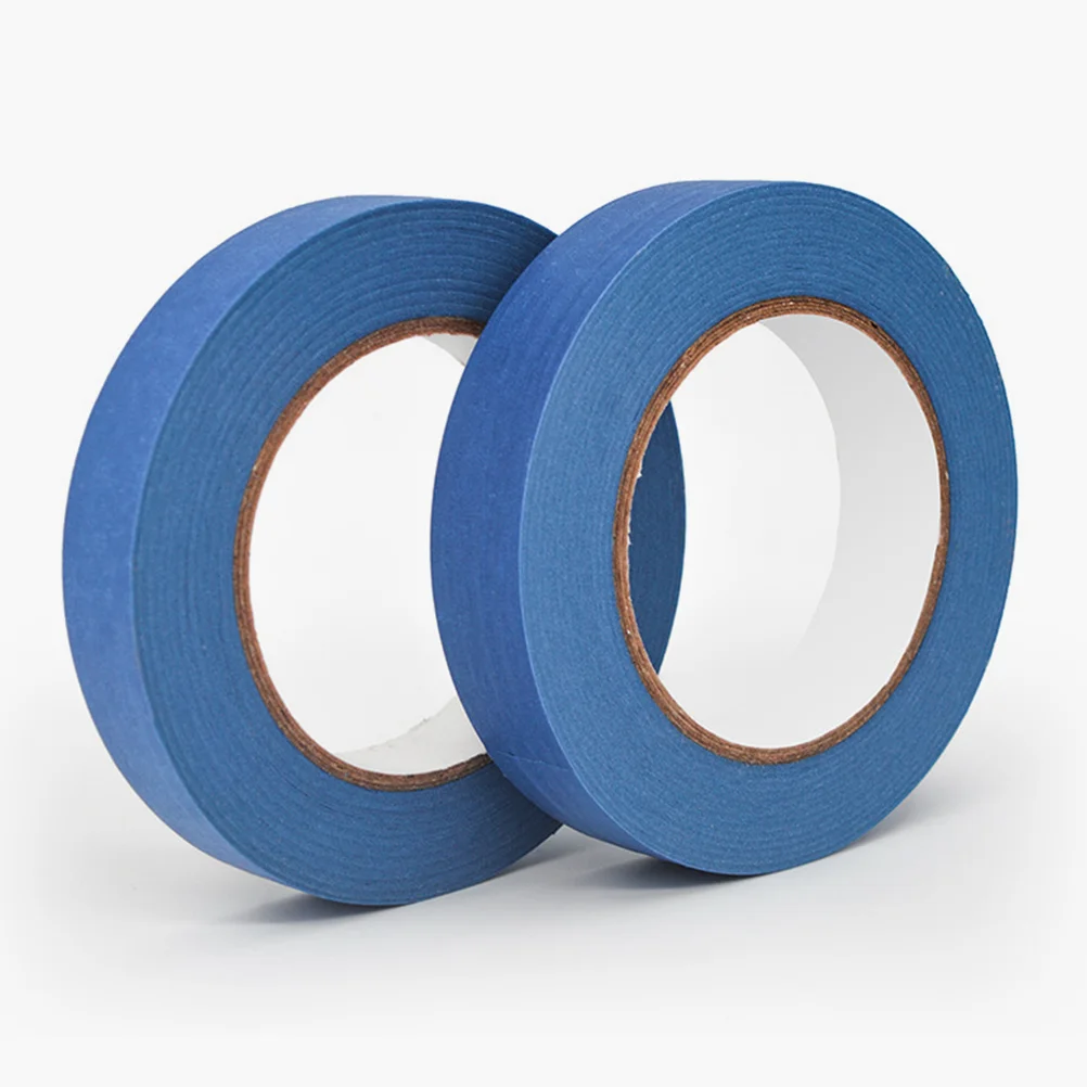 5 Rolls Painters Tapes Masking Tapes Automotive Walls Packing Masking Tape Auto Paint Tapes(20m) paint masking tape