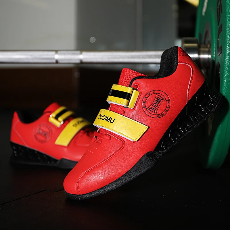 2026 Hot Sale Weight Lifting Training Shoe Unisex Luxury Brand Indoor Gym Shoe Men White Red Squat Shoes Mens Weight Shoes