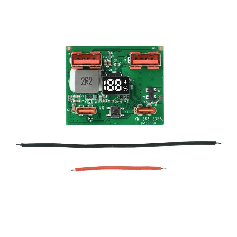 22.5W Fast Charging Mainboard Power Bank DIY Module Portable Power Bank DIY Kit Supports PD QC VOOC