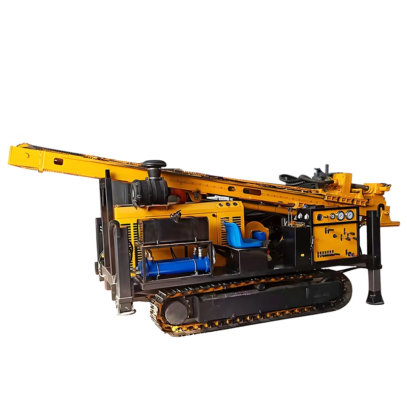 Automatic Hydraulic Core Drilling Rig With Air Compressor For Underground Utilities Installation