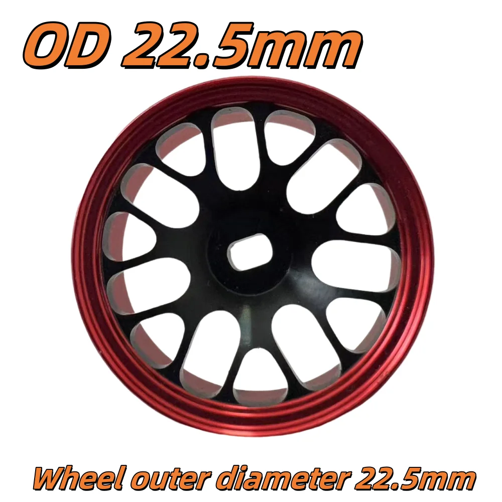 

1/24 1/28 MINI-Z AWD Magic Wheels с ЧПУ (наружный диаметр 22,5 мм), 2 шт. HG-Magic-R-BL