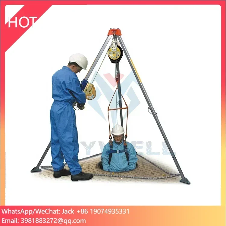 

M-ST01 MYWELL safety winch rescue aluminum rescue tripod for fire