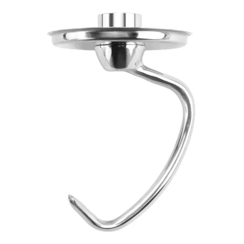 [NEWA66Z!】 Stainless Steel Dough Hook Attachment For Kitchenaid 4.5-5 Quart Tilt Head Stand Mixer, Replacement Parts Bread Hooks