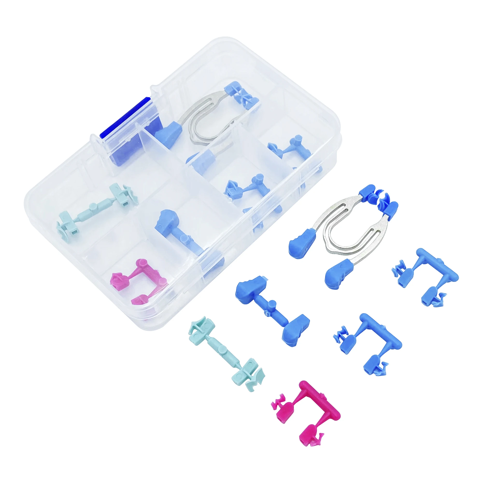 WELL CK Dental Sectional Contoured Matrix Clip Matrices Clamps Wedges Dentist Newest Type Plier Dentistry Tools