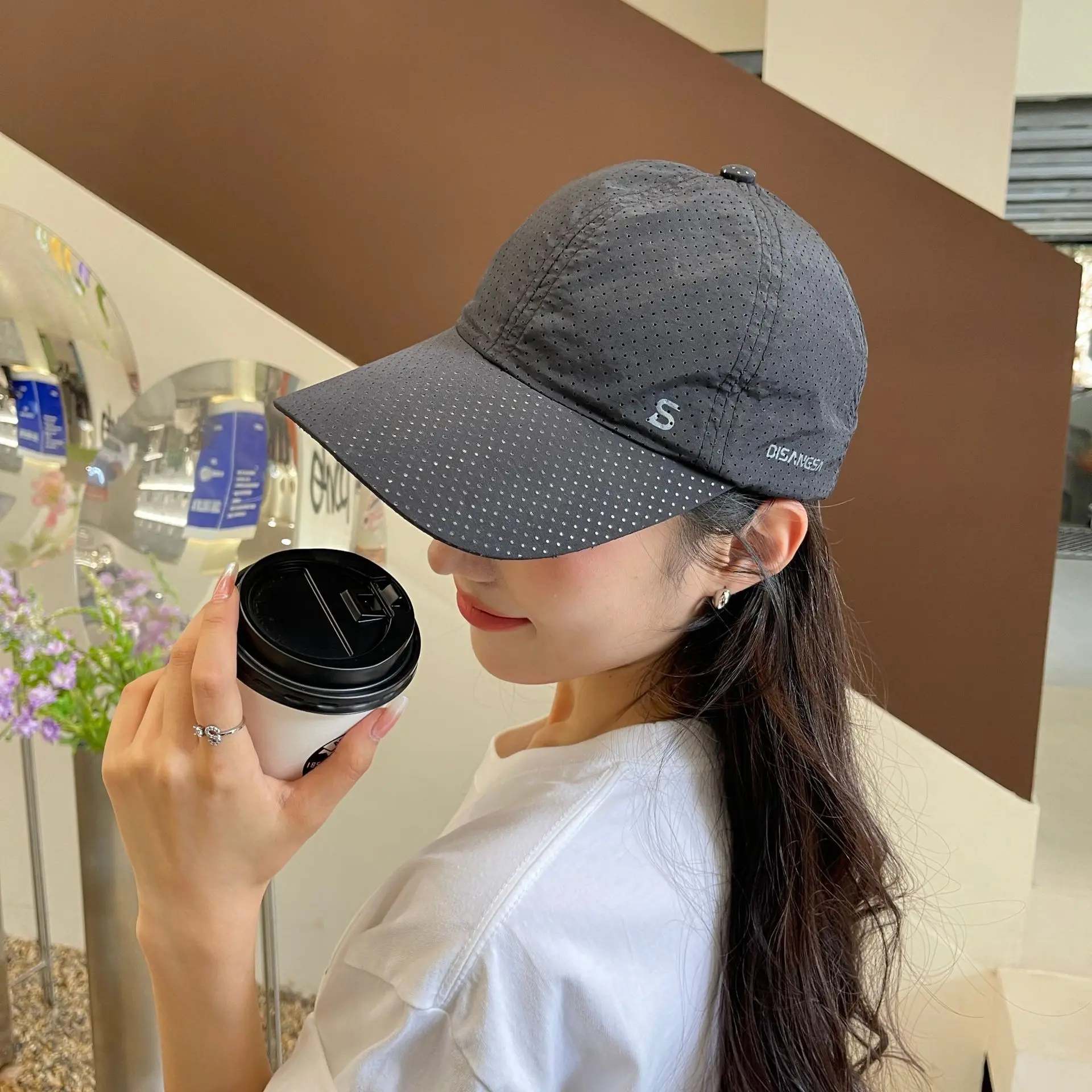 

Fashion Design Running Cap Thin Quick Drying Breathable Duck Tongue Outdoor Men's Sun Summer Fishing Avisor Baseball Cap