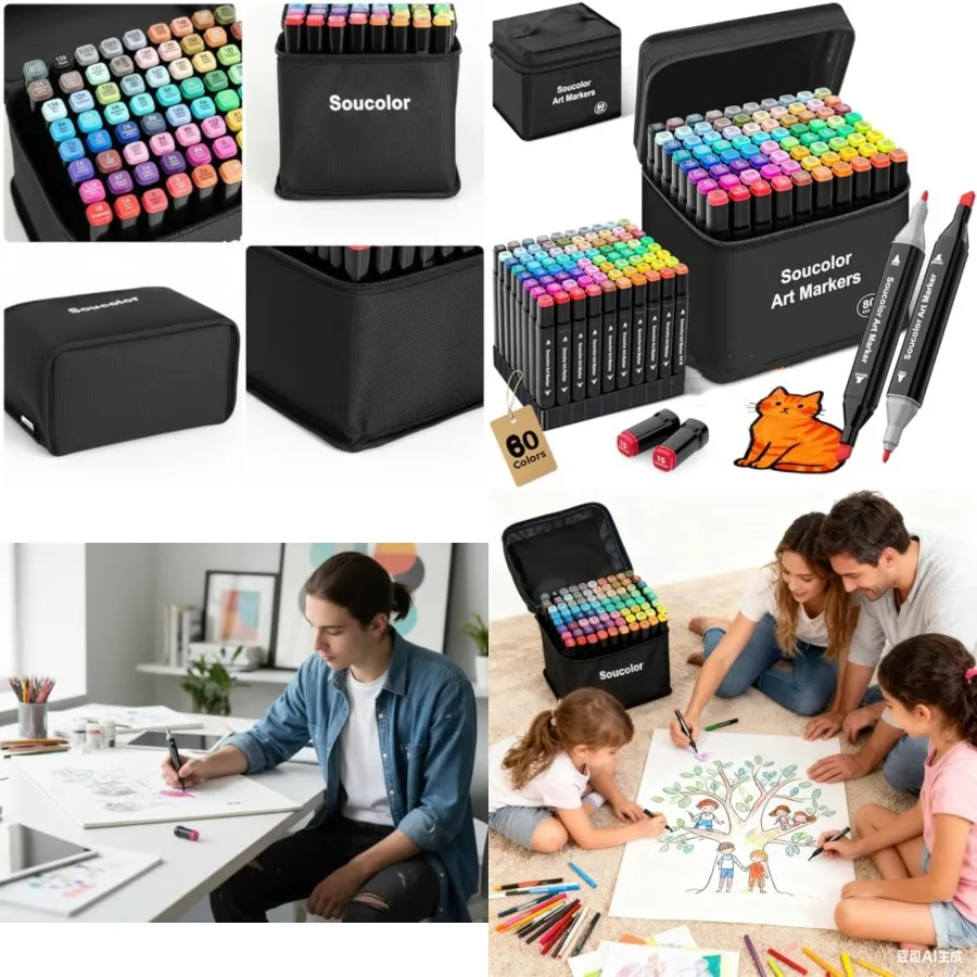 soucolor-marqueurs-a-alcool-80-couleurs-avec-etuis-supports-double-pointe-ciseau-marqueurs-d'art-fins-pour-adulte-coloriage-dessin-marqueur-d'artiste