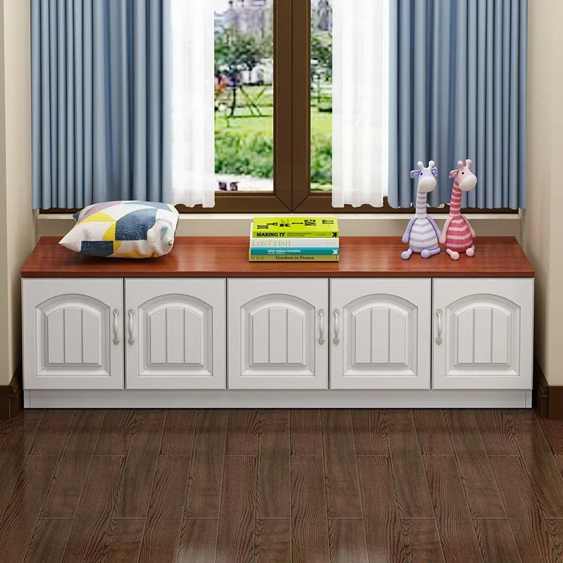 bay window, balcony can sit on the window sill for storage, customized side,locker, free combination and floor cabinet