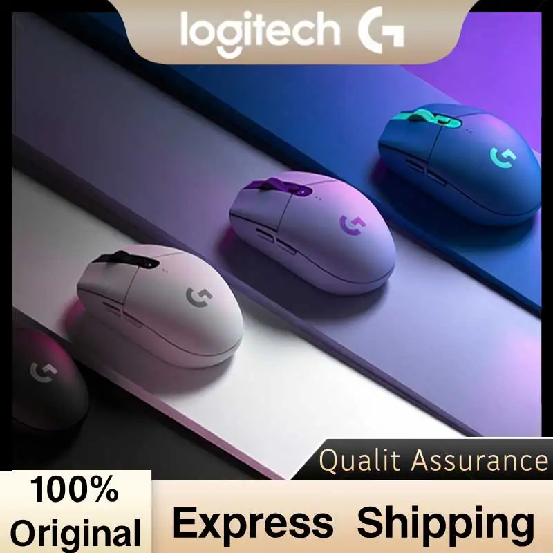 Logitech G304 Lightspeed Wireless Gaming Mouse 6 Programmable Buttons 12000DPI Battery Usb Stock RGB Wireless Mouse