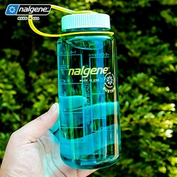 Nalgene Wide Mouth Water Bottle 500ml 1L Durable Leakproof Sports Cup for Hiking Camping Travel Outdoor Gear Flask